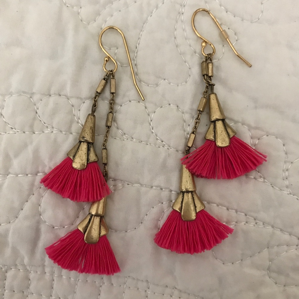 Stella & Dot Tassel Earrings